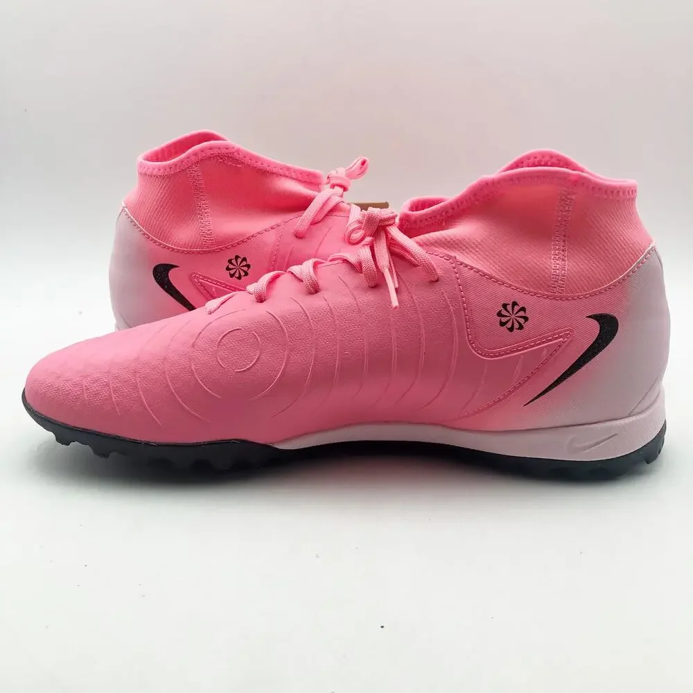 Nike Phantom Luna 2 Academy TF Soccer Cleats Mens 11 Pink Turf Shoes NIB